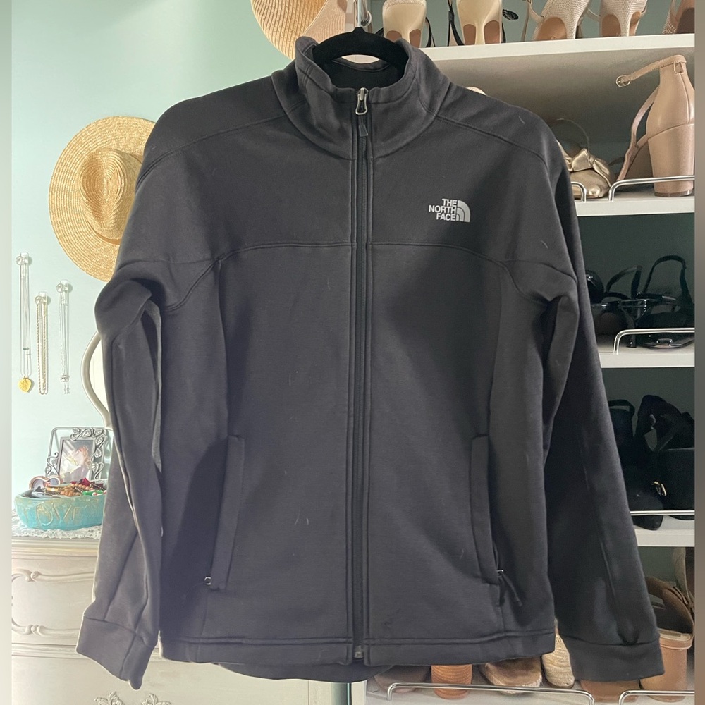 The North Face Black Full Zip Swestshirt